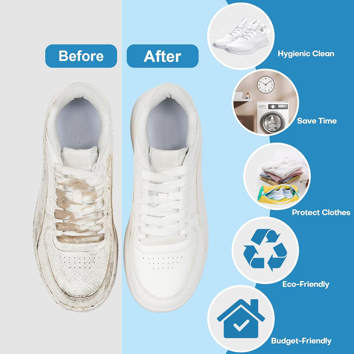 Shoes Washing Bag | كيس غسيل الأحذية