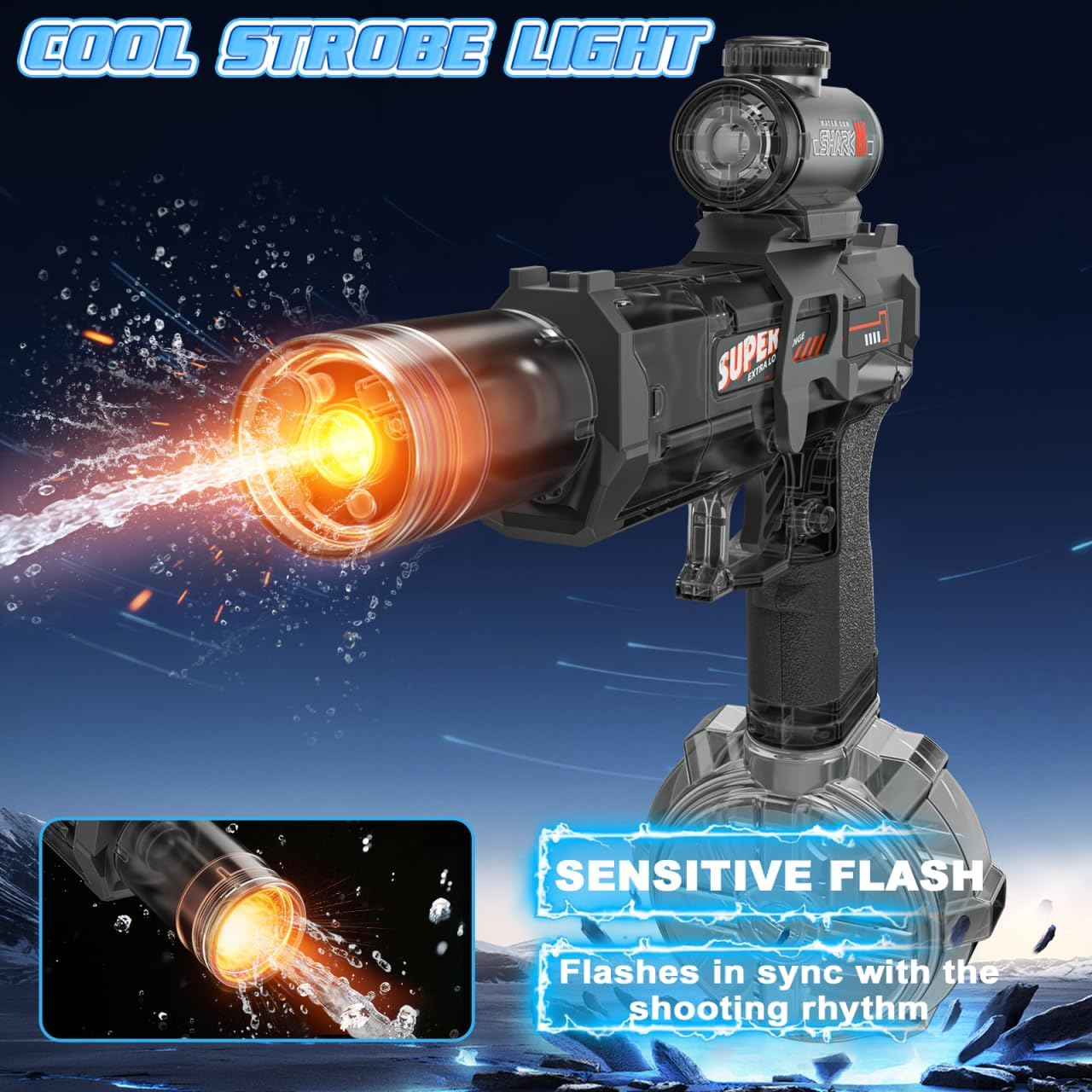 Electric automatic Water Gun | مسدس المياه الكهربائي الأوتوماتيكي
