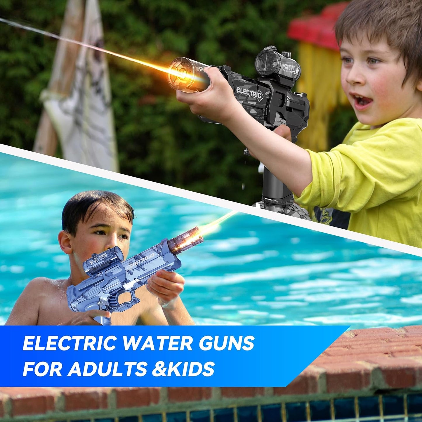 Electric automatic Water Gun | مسدس المياه الكهربائي الأوتوماتيكي