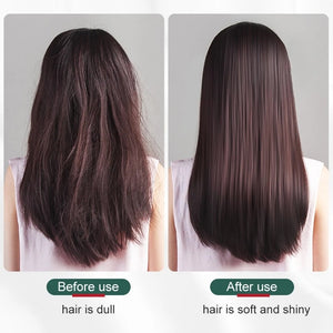 Electric Hair Straightener Brush Maxum